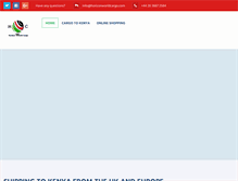 Tablet Screenshot of kenya-shipping.com